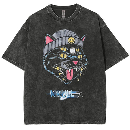 Y2k Anime Washed T-shirts *Collective*