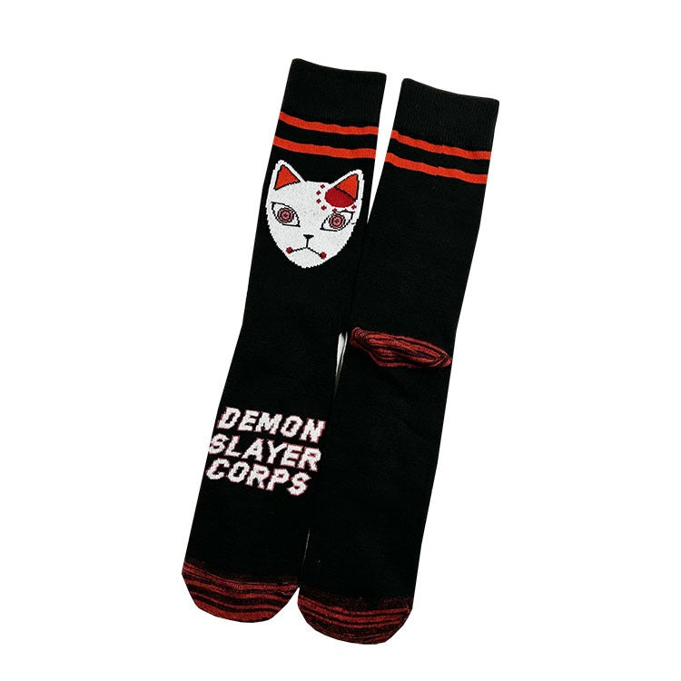 New Trendy Cartoon Men's rMid tube Socks