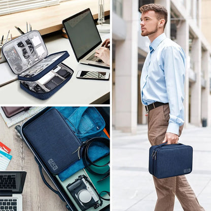 Waterproof Travel Cable Organizer Bag
