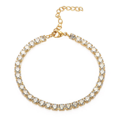 Full Diamond Tennis Bracelet Jewelry