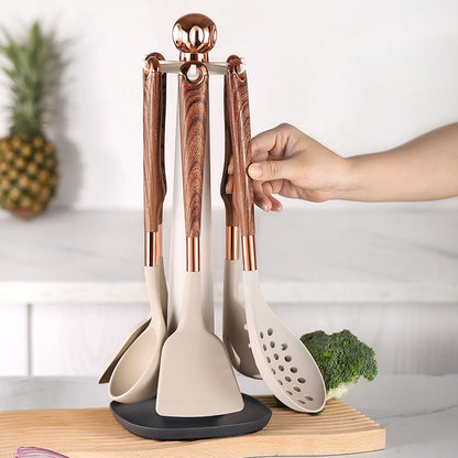 10pc Wooden Kitchen Tool Set