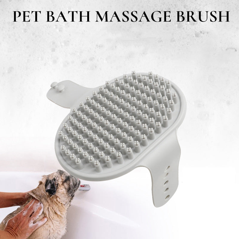Pet Bath Massage Brush Gloves