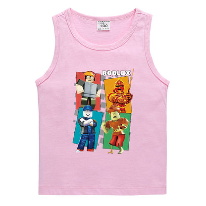 “Roblox” children‘s vest T shirt
