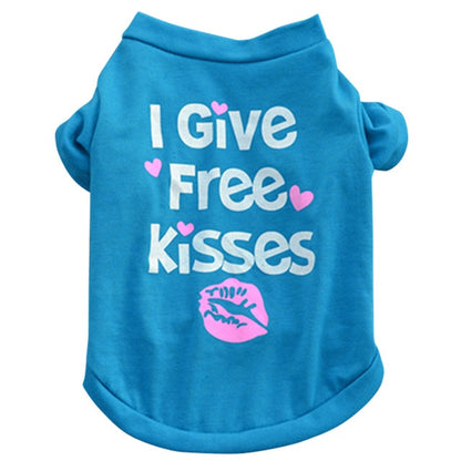 Puppy Clothes Cute Cotton Short Sleeve T-Shirt