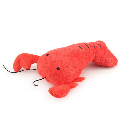 2PCS Lobster Plush Squeaky Toy