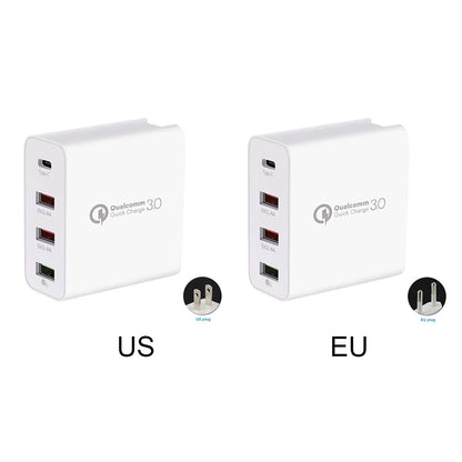 4 Ports Wall Charger Power Supply