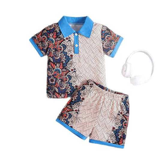 Children's Boys Short Sleeve Set