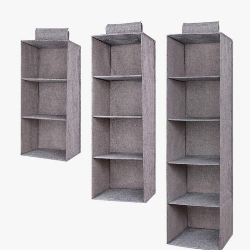 Washable Imitation Linen Cotton And Linen Drawer Storage