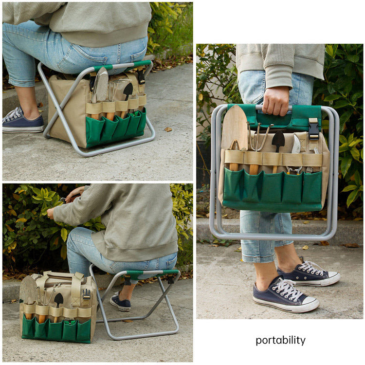 Detachable Large Capacity Folding Stool