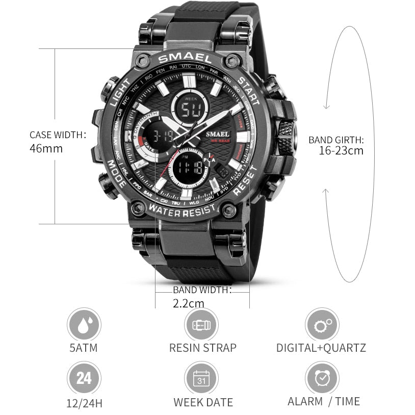 SMEAL 1803 Sport Watches