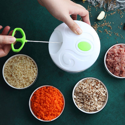 Manual Food Kitchen Tool Multifunction Gadget Vegetable Chopper
