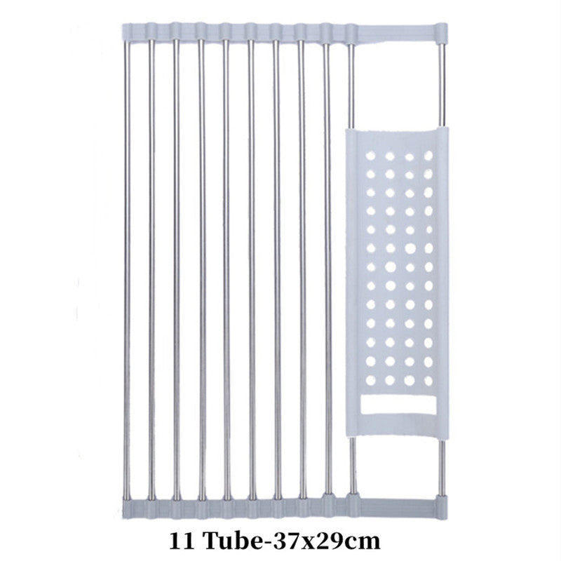 201 Stainless Steel Collapsible Drain Rack
