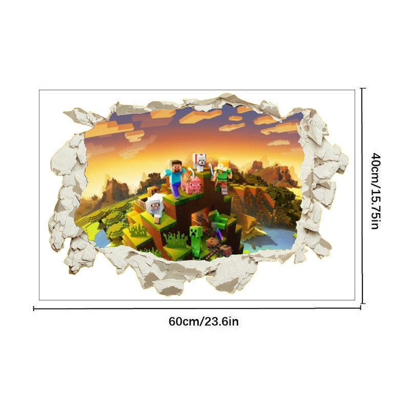 Minecraft Decorative Wall Sticker