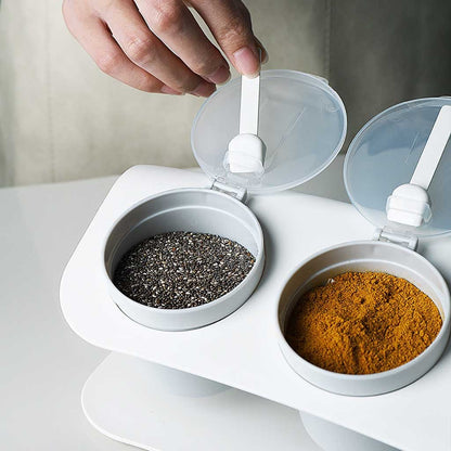 Seasoning Bottle Storage W/ Spoon