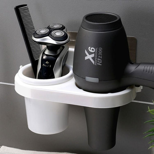 Self Adhesive Wall Mounted Bathroom Rack Organizer