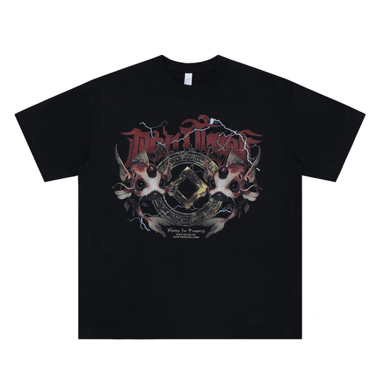 “Doomsday” Casual Loose Short Sleeve T-shirt