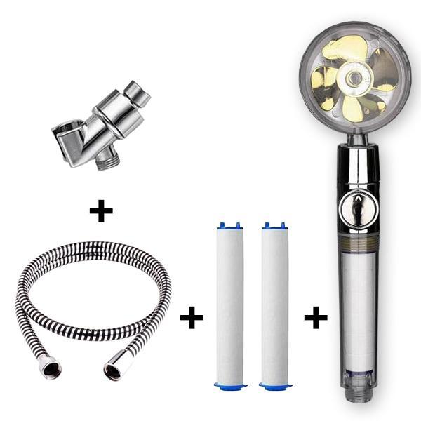 Propeller Turbocharged Shower Head