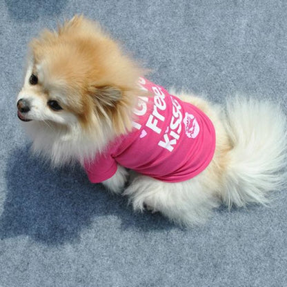 Puppy Clothes Cute Cotton Short Sleeve T-Shirt
