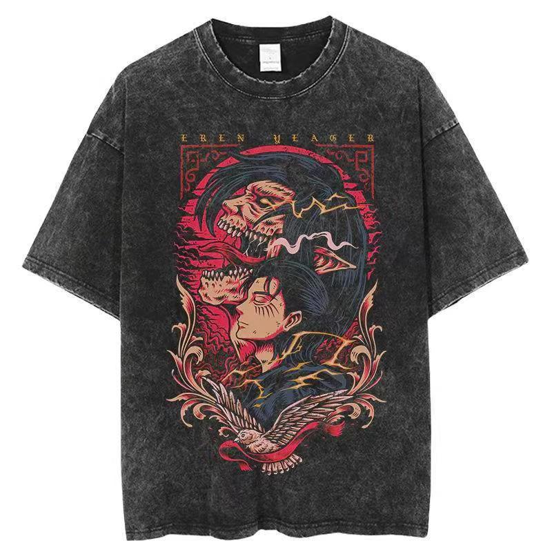 Y2k Anime Washed T-shirts *Collective*