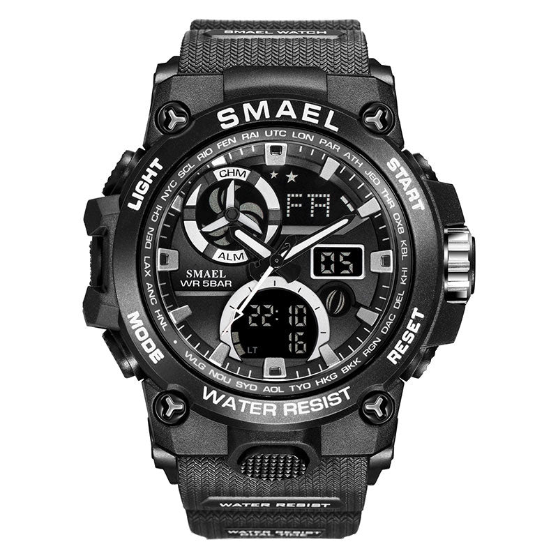 SMAEL 8011 Sport Watch Men Dual Time