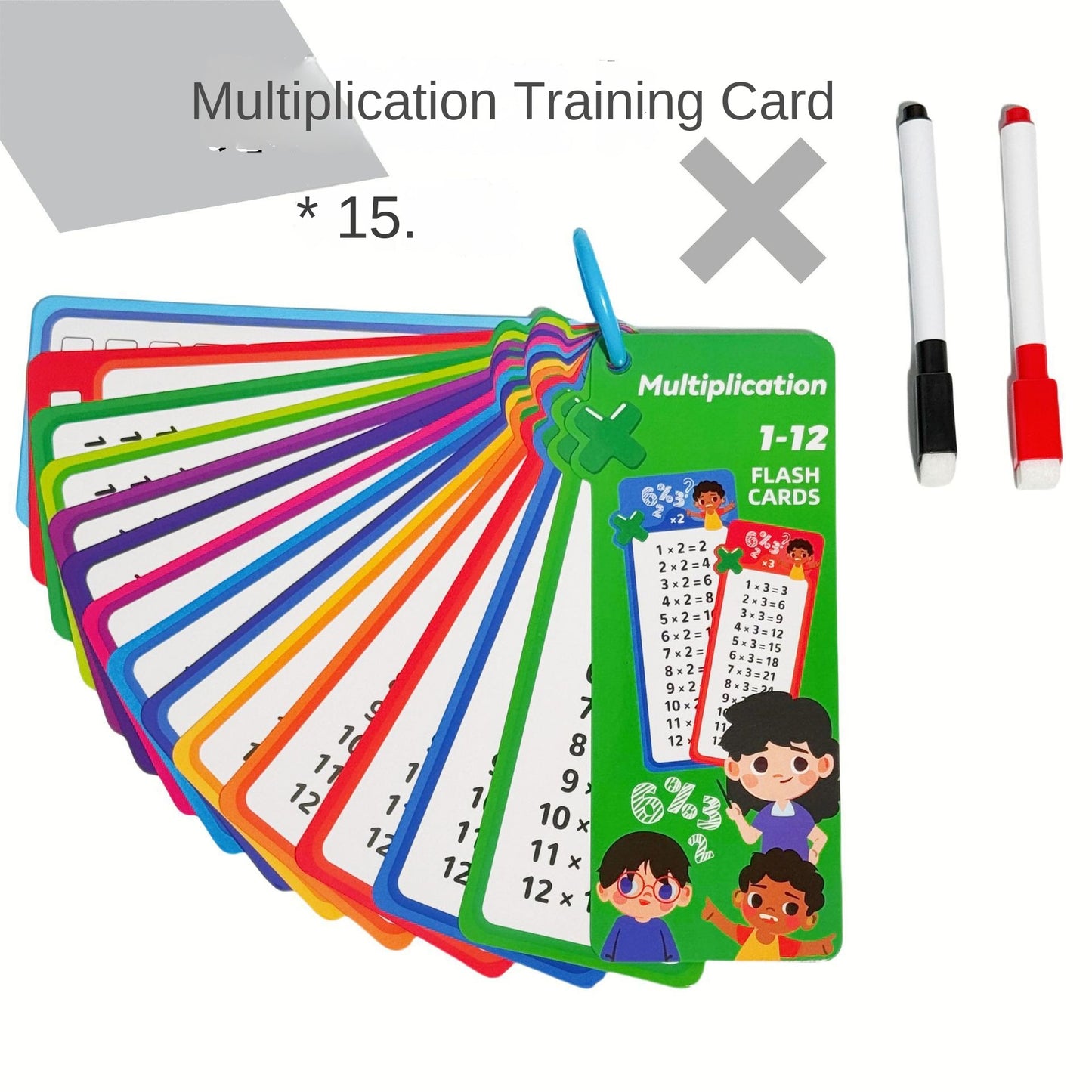 Multiplication Flash Cards Learning Tool