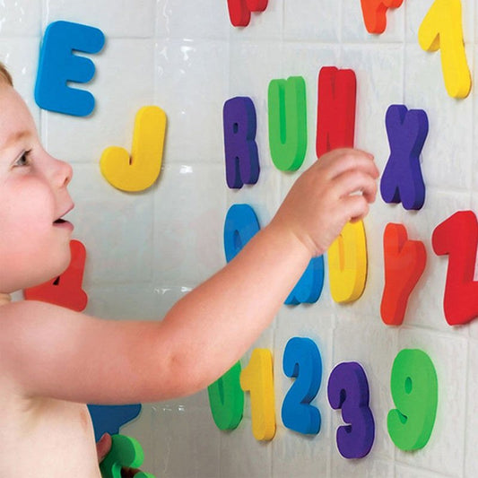 26 Letters+10 Numbers Foam Pieces