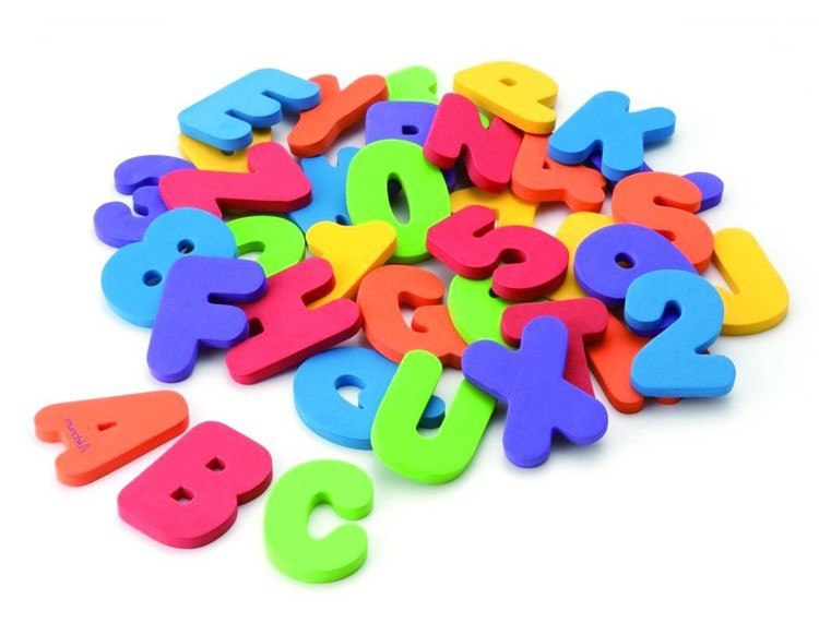 26 Letters+10 Numbers Foam Pieces