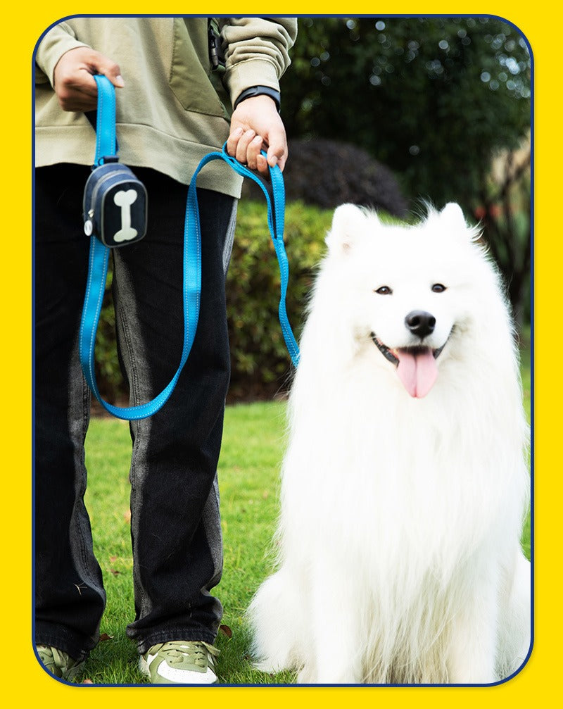 Dog Poop Bag Holder and Dispenser for Leash