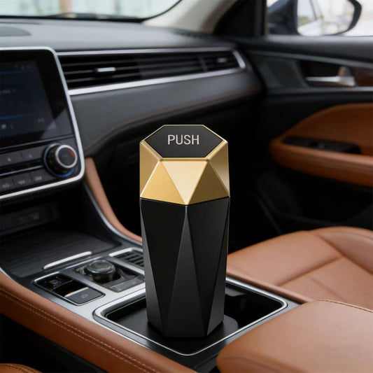 Car Mini Trash Bin for Car Cup Holder