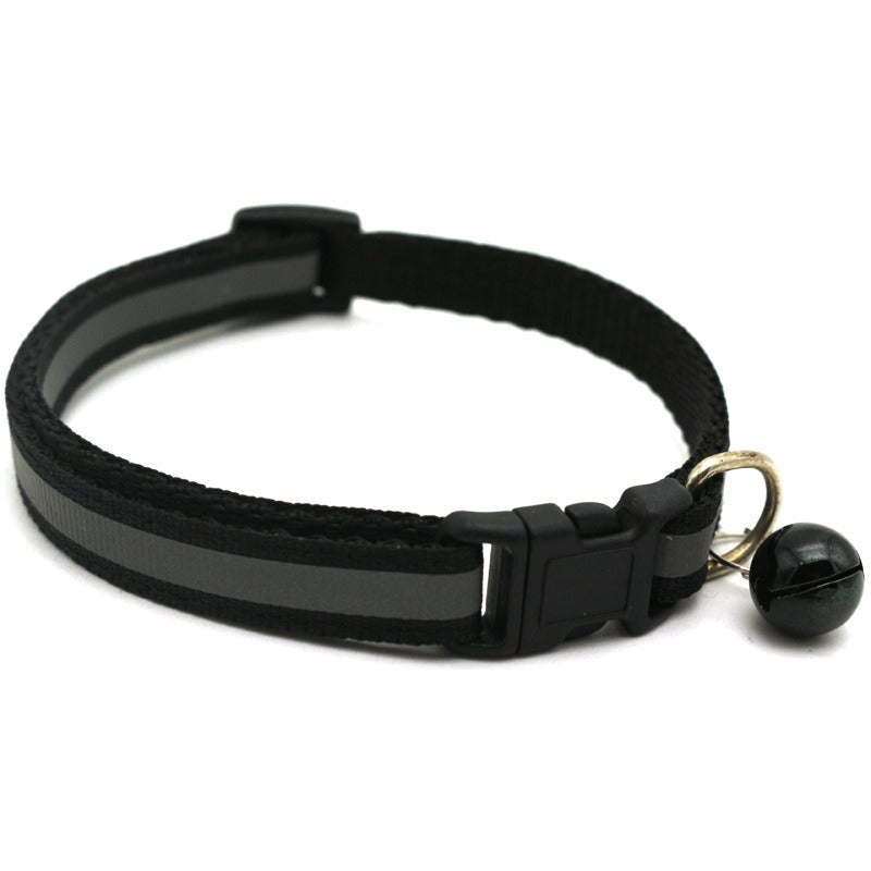 Pet reflective patch collar