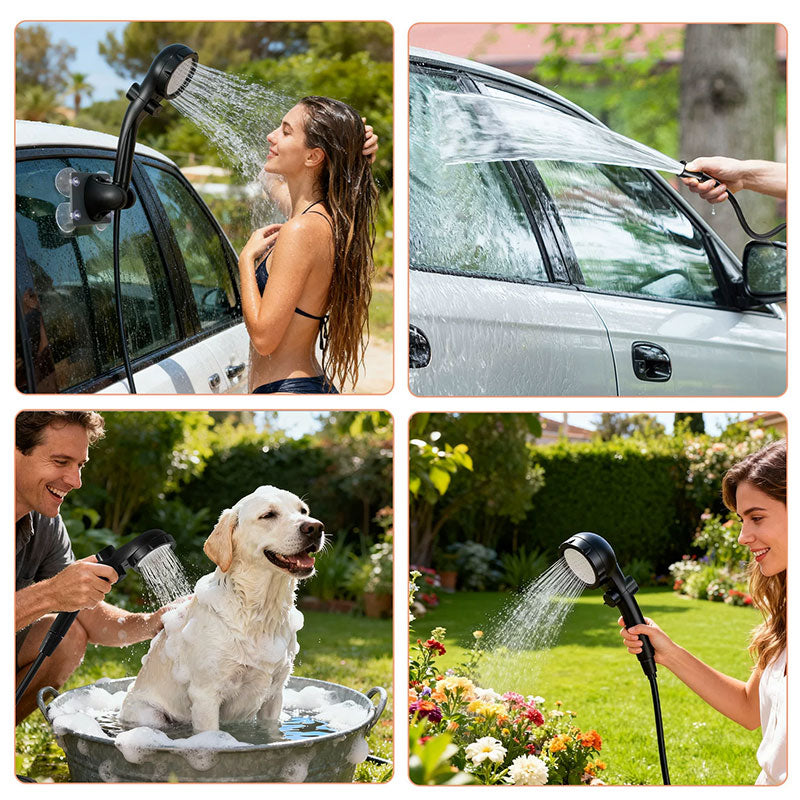 Portable Outdoor Shower Kit