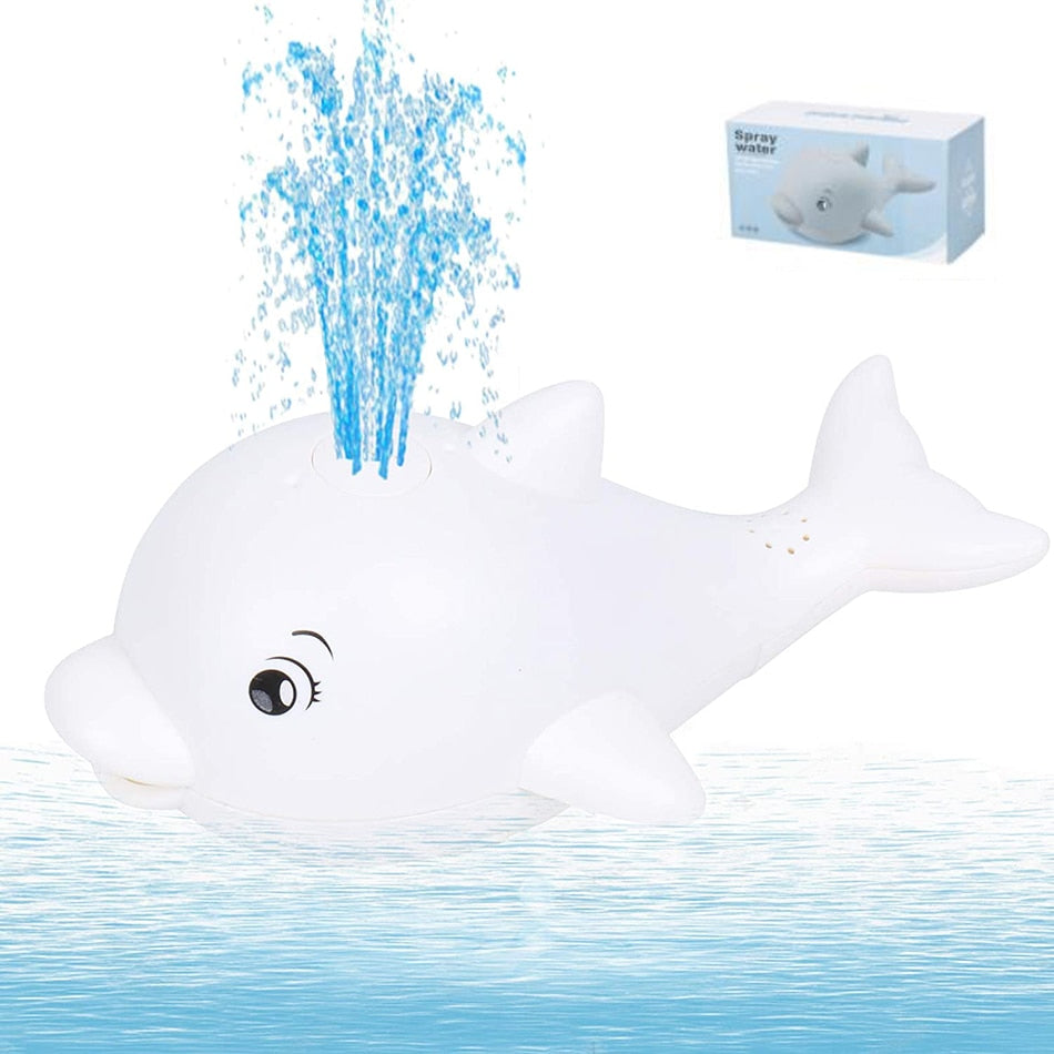 Pool Electric Toy W/ Music LED Light and Sprays Water