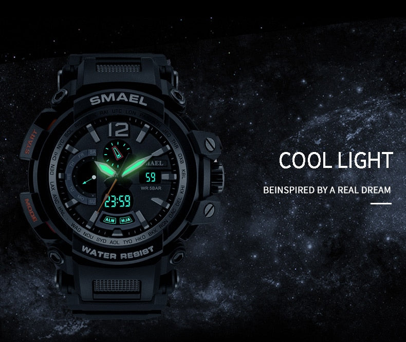 SMAEL 1702 Top Brand Luxury Sport Watch