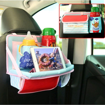 Car Seat Back Organizer W/ Tablet Holder