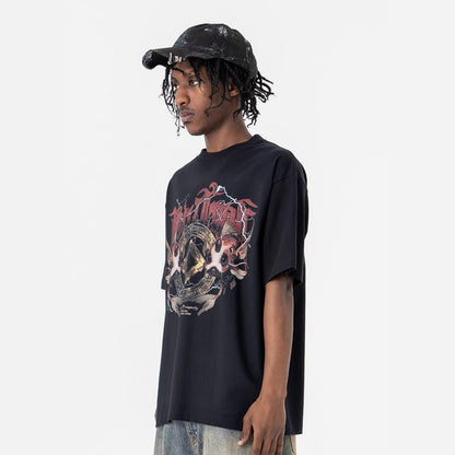“Doomsday” Casual Loose Short Sleeve T-shirt