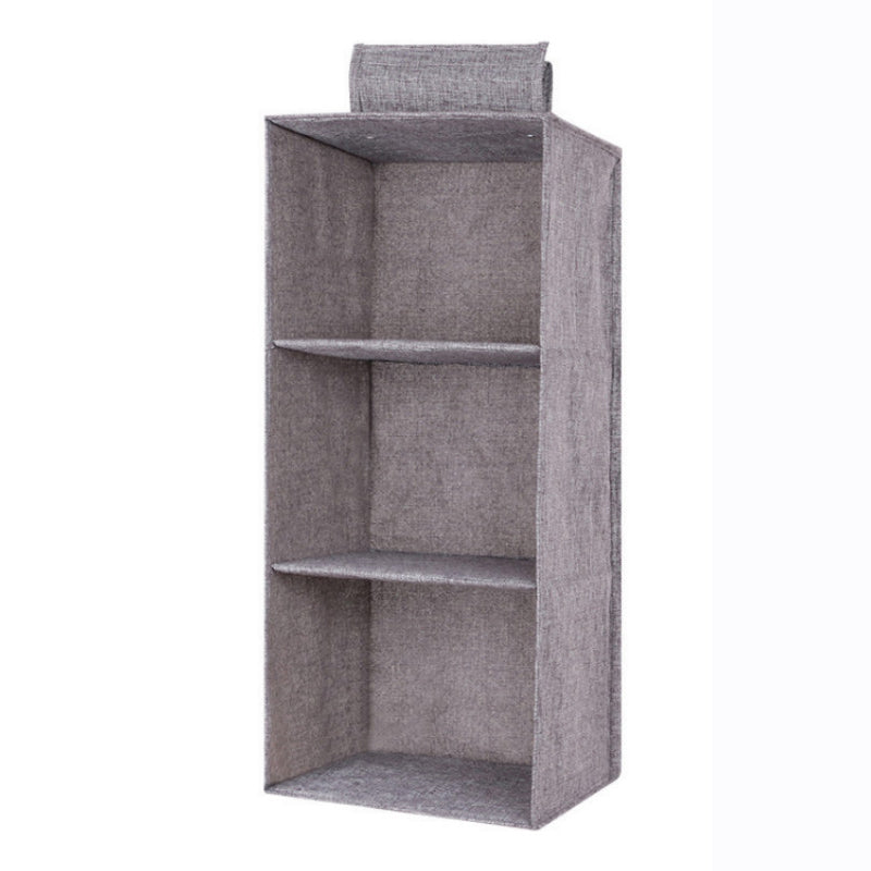 Washable Imitation Linen Cotton And Linen Drawer Storage