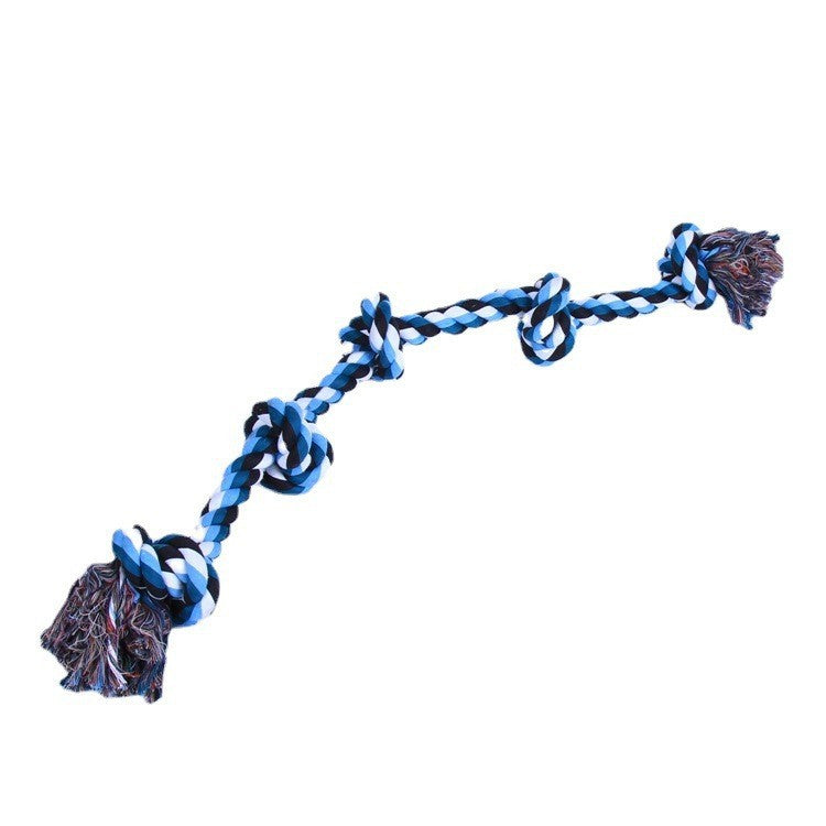 Large Dog Durable Five-Knot Rope Toy