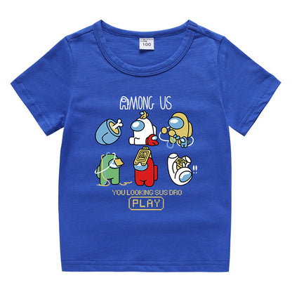 “Among Us” summer short sleeved T-shirt