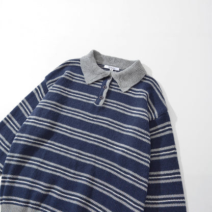 Retro Contrasting Sweater
