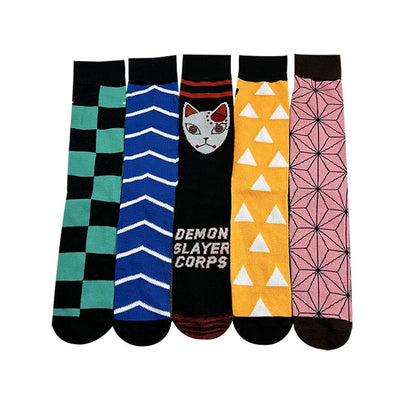 New Trendy Cartoon Men's rMid tube Socks