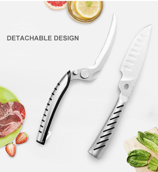 Stainless Steel Multi-Function Kitchen Scissors