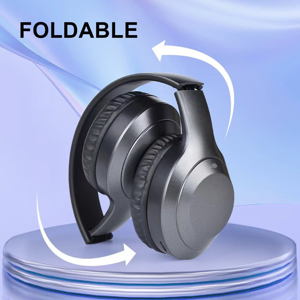 Head mounted wireless Bluetooth earphones