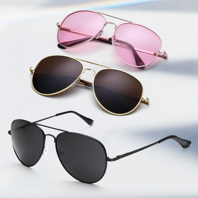 Copper Frame, Spring leg Sunglasses