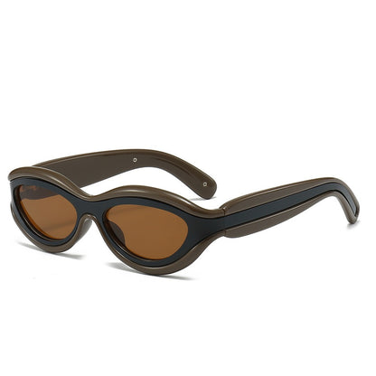 European and American windproof retro sunshade sunglasses