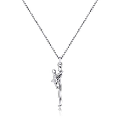 Mother-Daughter Embrace Clavicle Chain