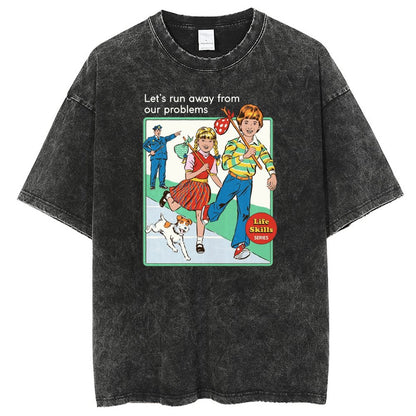 Y2k Anime Washed T-shirts *Collective*