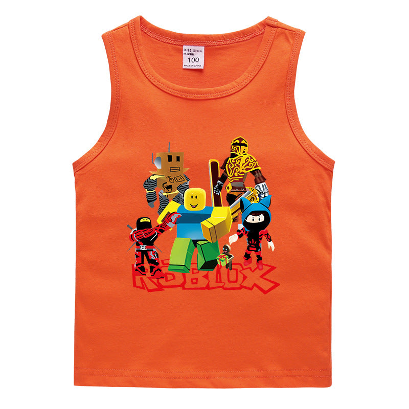 “Roblox” children's vest T shirt
