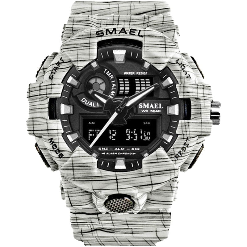 SMAEL Sport Watch 1642-1 & 8001 Watches