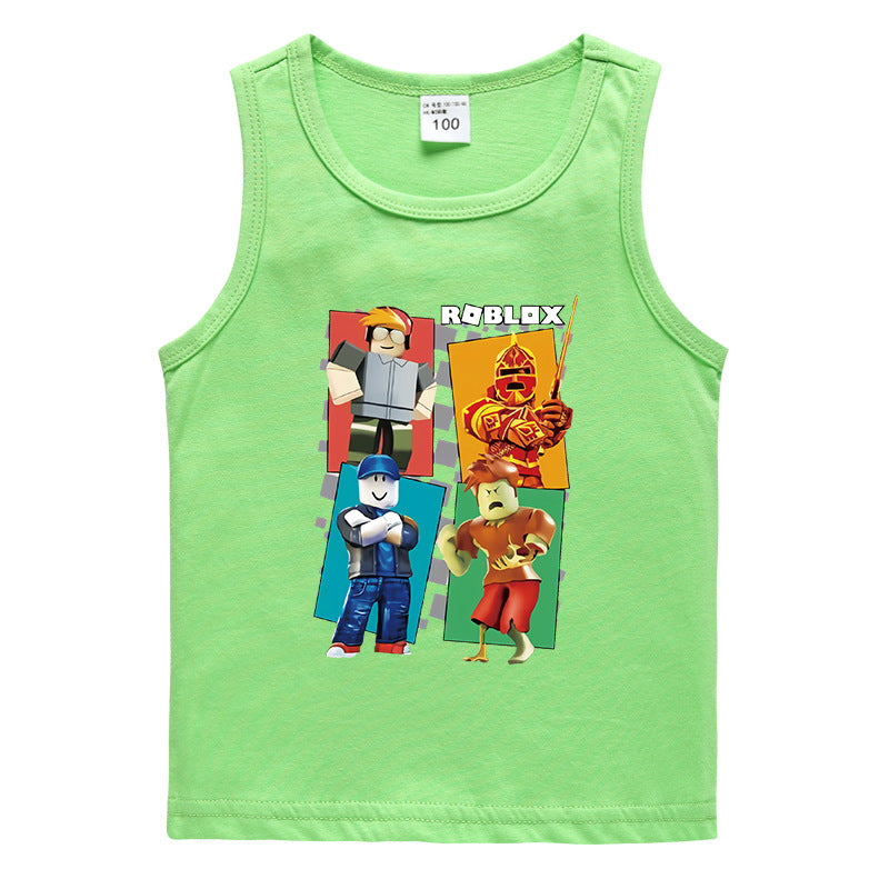 “Roblox” children‘s vest T shirt