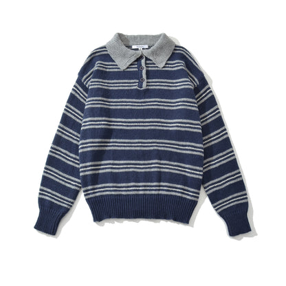 Retro Contrasting Sweater